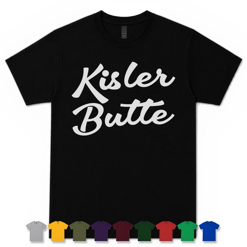 Maglietta kisler butte - maglietta, retro
