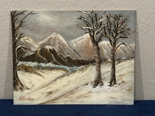 Dipinto olio paesaggio - dipinto,
